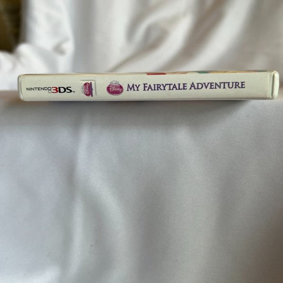 Disney Princess: My Fairytale Adventure Nintendo 3DS 2012 Complete Case w/Manual - Picture 4 of 6